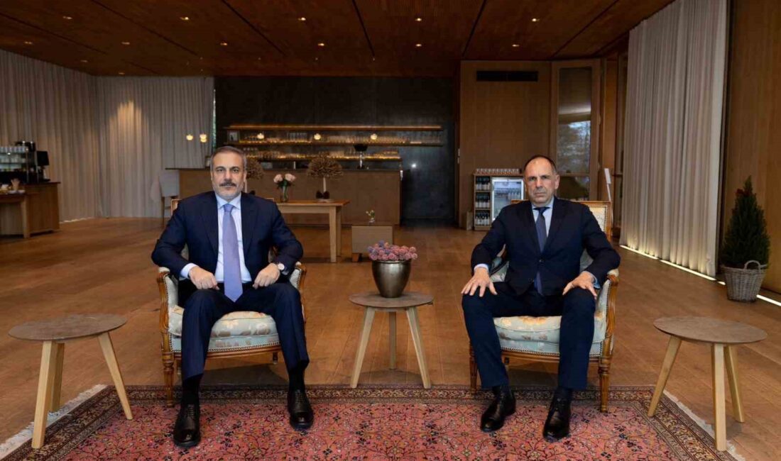 DIŞİŞLERİ BAKANI HAKAN FİDAN, ALMANYA’NIN MÜNİH KENTİNDE YUNANİSTAN DIŞİŞLERİ BAKANI
