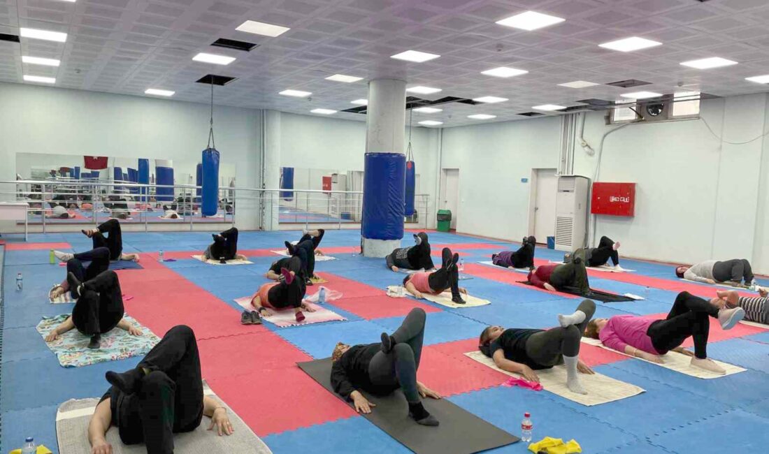 Aydın Gençlik ve Spor İl Müdürlüğü koordinesinde Aydın’da kadınlara yönelik
