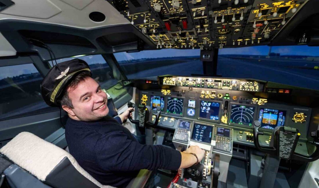 İngiltere’de havacılık tutkunu 43 yaşındaki Alberto Paduanelli, 3,5 yılda 130