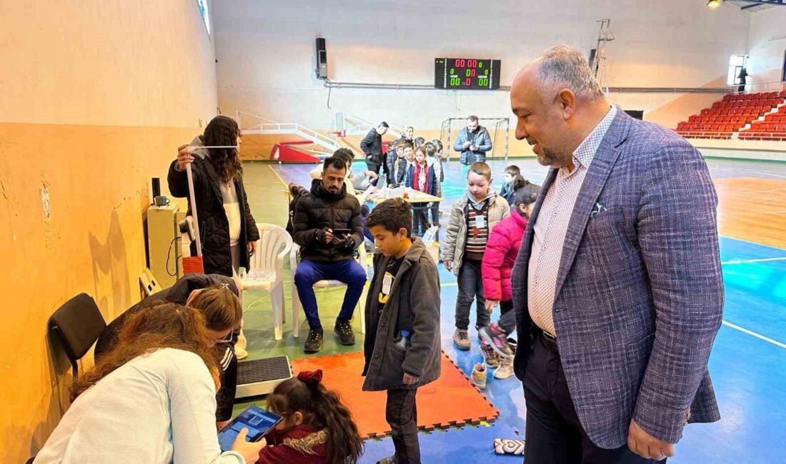İHSANİYE’DE SPORTİF YETENEK TARAMASI BAŞLADI