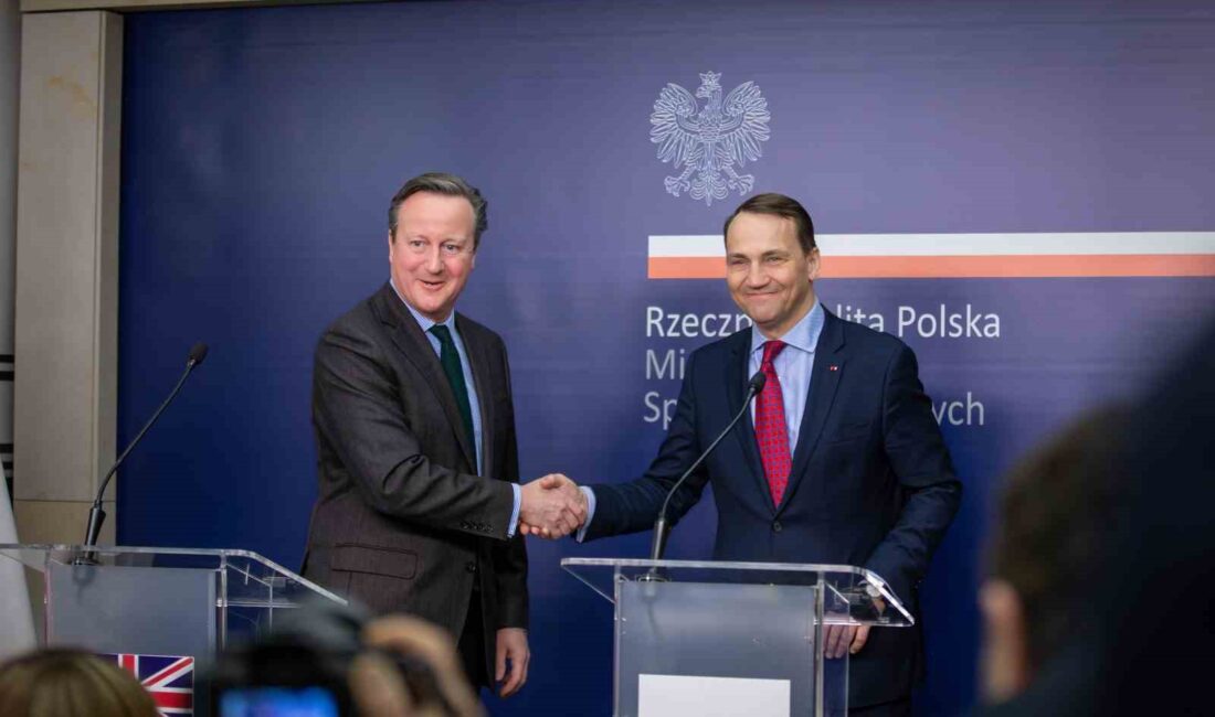 İNGİLTERE DIŞİŞLERİ DAVİD CAMERON, UKRAYNA'YA YARDIM PAKETİ KONUSUNDA ABD'NİN İKNA