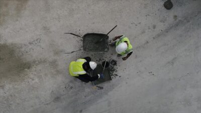 Beton kalitesinin çip yardımıyla elektronik ortamda denetlenmesi amacıyla geliştirilen ve