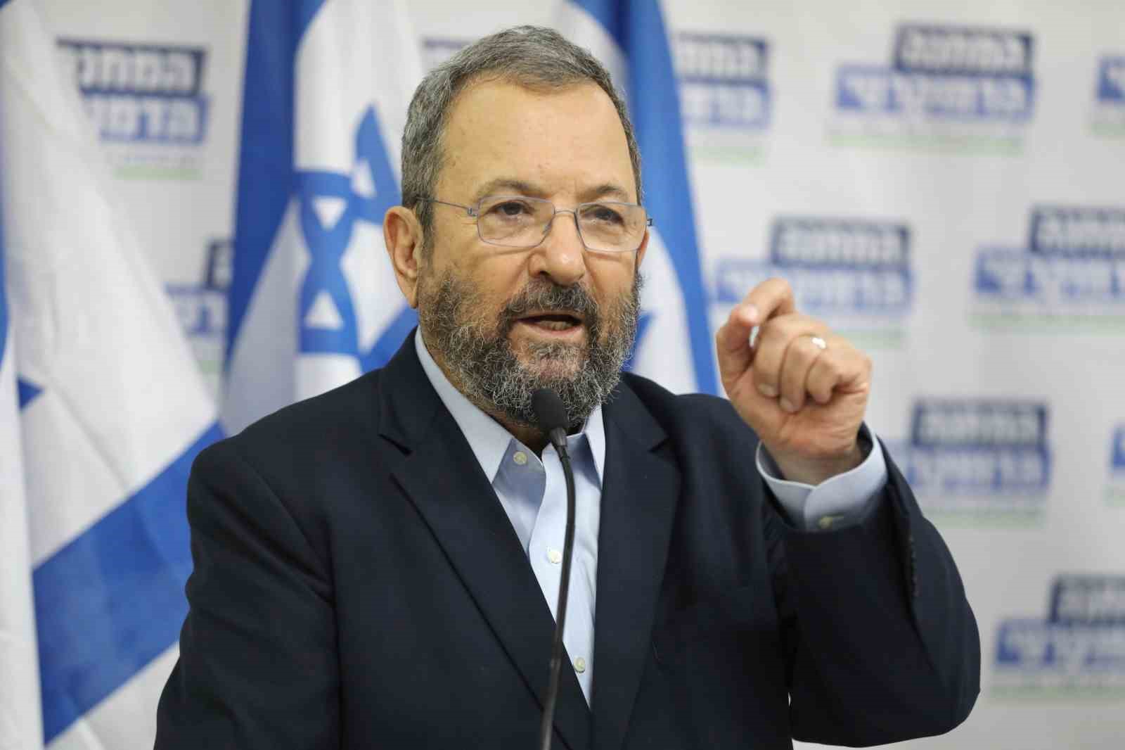 İsrail’in eski Başbakanı Ehud Barak, İsraillilere Binyamin Netanyahu’nun iktidarına son