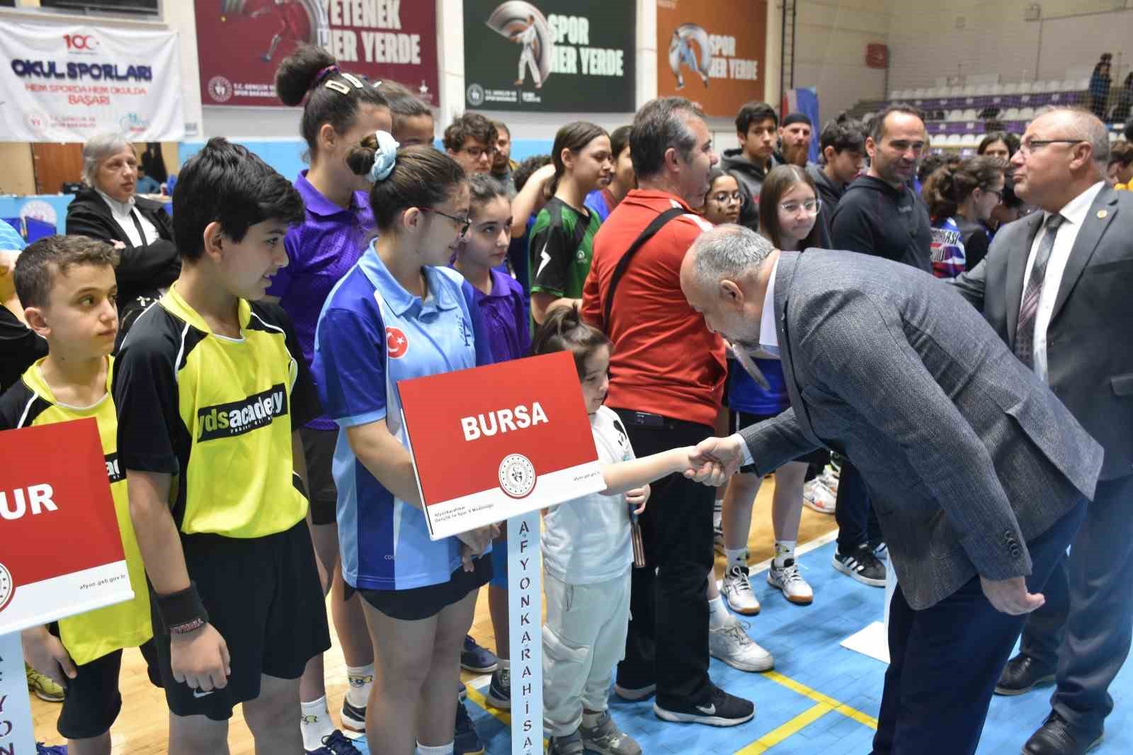 Okul Sporları faaliyet programında yer alan Masa Tenisi Yıldızlar Grup