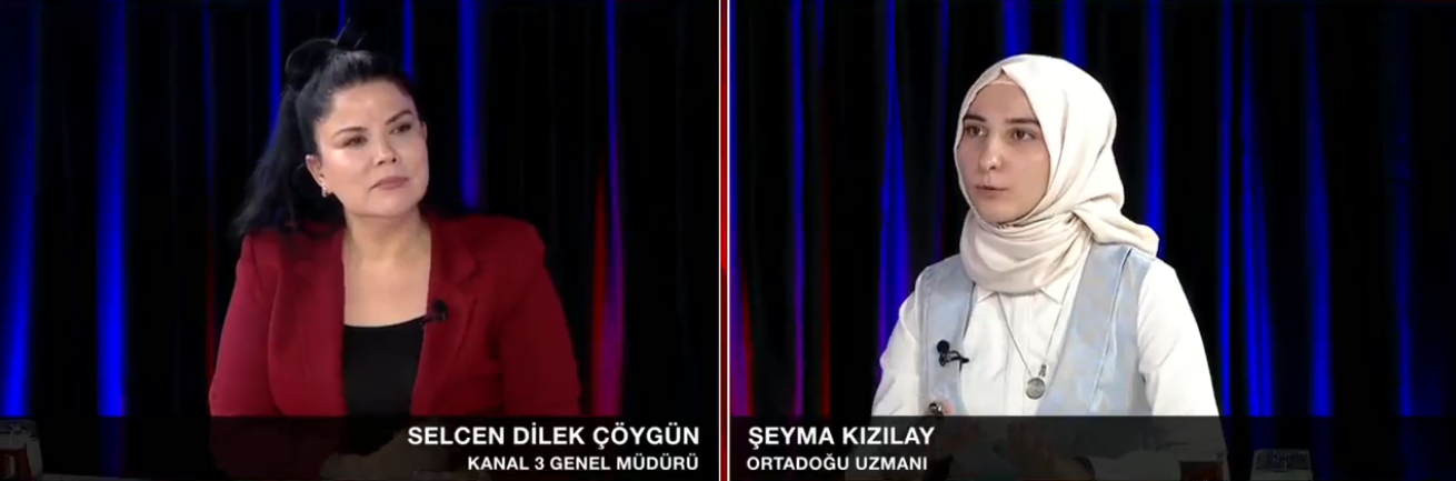 Kanal3 ekranlarında Megabirlik Genel Müdürü Selcen Dilek Çöygün’ün sunduğu Mega