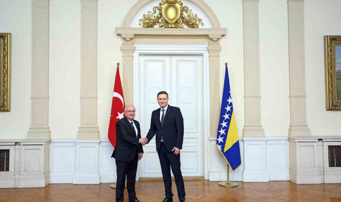 MİLLİ SAVUNMA BAKANI GÜLER, BOSNA HERSEK BAŞKANLIK KONSEYİ’Nİ ZİYARET ETTİ