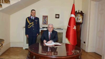 MİLLİ SAVUNMA BAKANI GÜLER, GENELKURMAY BAŞKANI ORAMİRAL RADAKİN İLE GÖRÜŞTÜ