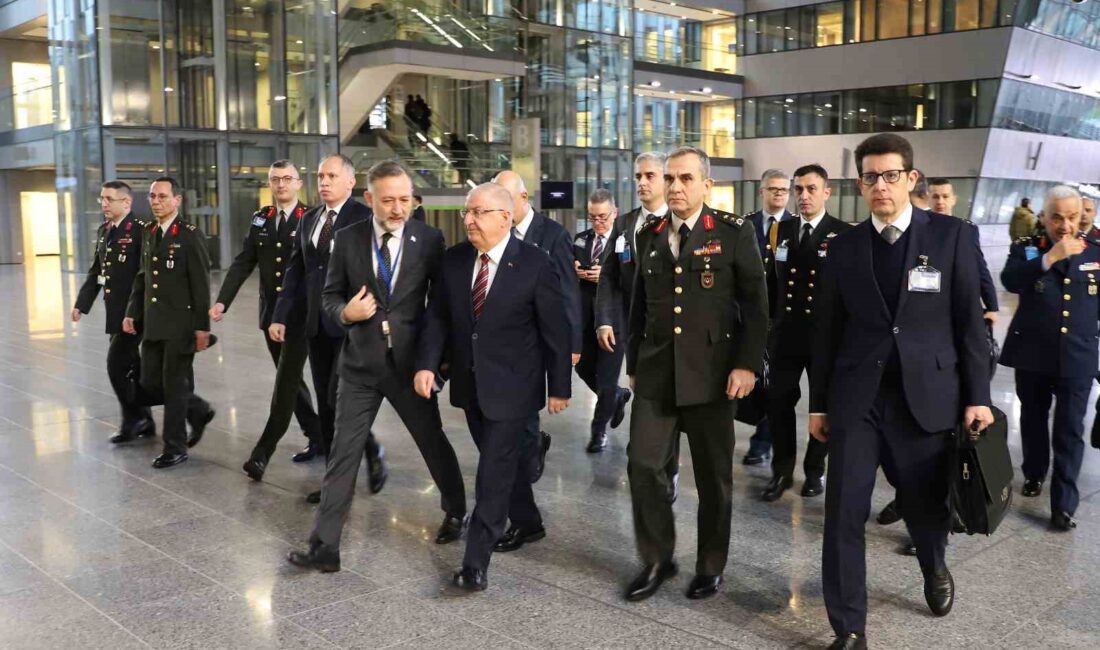 MİLLİ SAVUNMA BAKANI YAŞAR GÜLER, NATO SAVUNMA BAKANLARI TOPLANTISI’NA KATILMAK