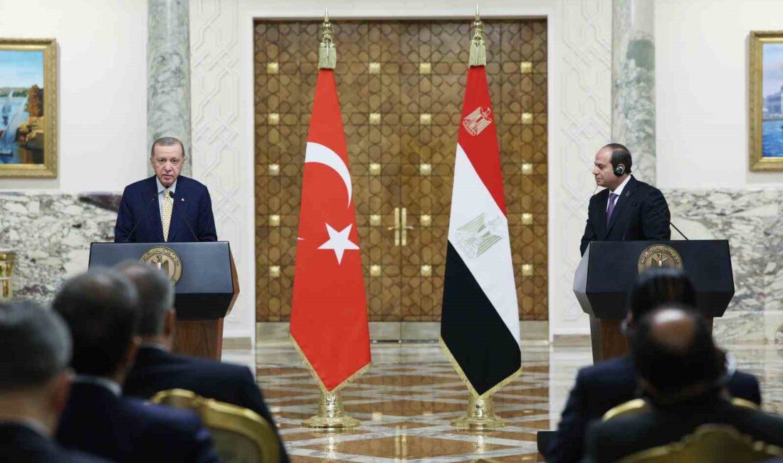 MISIR CUMHURBAŞKANI ES-SİSİ: "(TÜRKİYE-MISIR) İKİ ÜLKE ARASINDA YENİ BİR SAYFA