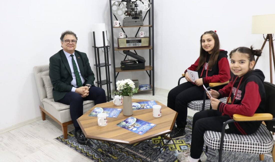 MÜDÜR OTRAR MEZUN OLDUĞU OKULDA ÖĞRENCİLER İLE BULUŞTU
