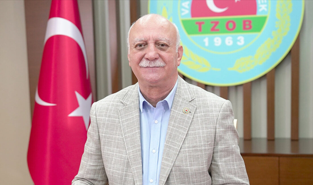 Türkiye Ziraat Odaları Birliği Genel Başkanı Şemsi Bayraktar, ocak ayında