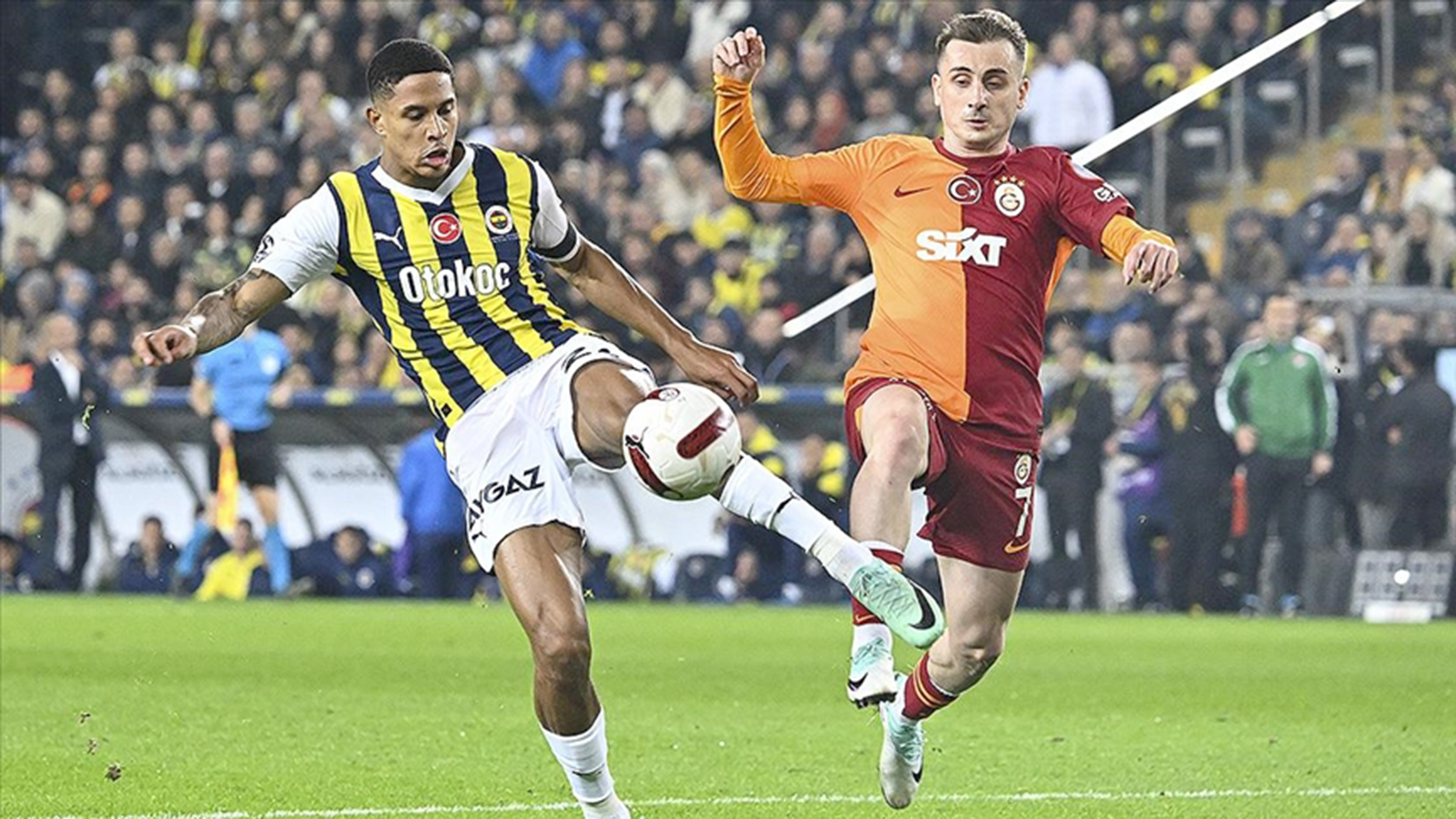   Galatasaray ile Fenerbahçe arasındaki 2023 Turkcell Süper Kupa müsabakası,