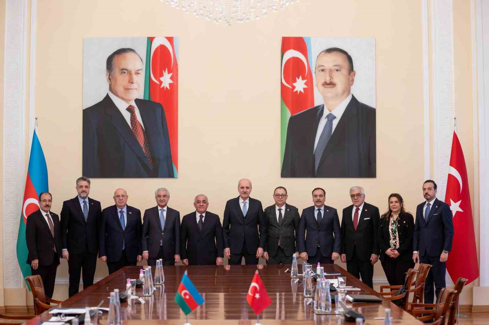 TÜRKİYE BÜYÜK MİLLET MECLİSİ BAŞKANI (TBMM) NUMAN KURTULMUŞ,  AZERBAYCAN
