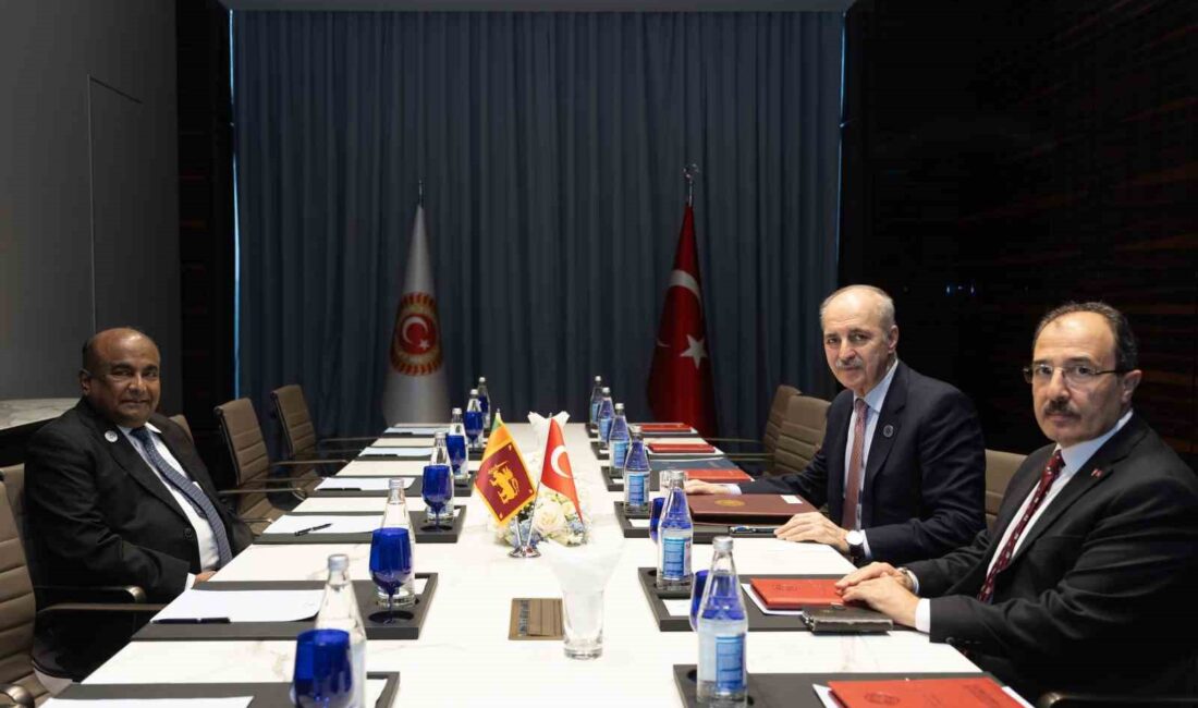 TBMM BAŞKANI KURTULMUŞ, BAHREYNLİ VE SRİ LANKALI MEVKİDAŞLARI İLE GÖRÜŞTÜ