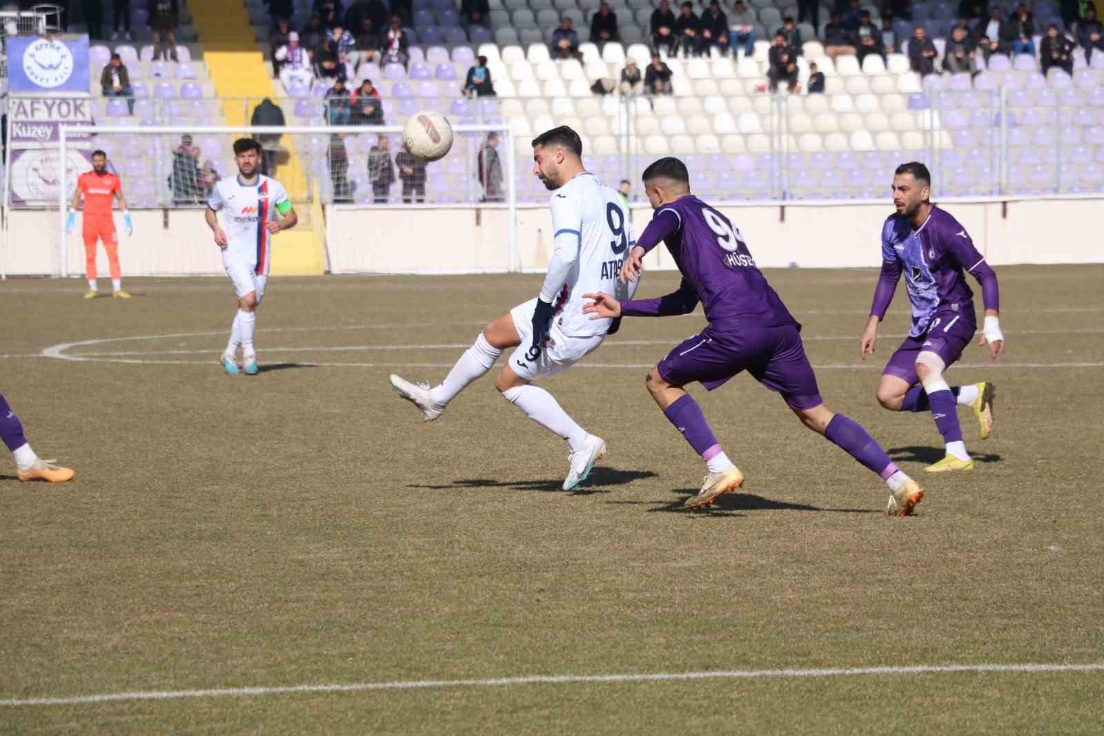 TFF 2. LİG BEYAZ GRUP 24. HAFTADA AFYONSPOR EVİNDE KARŞILAŞTIĞI