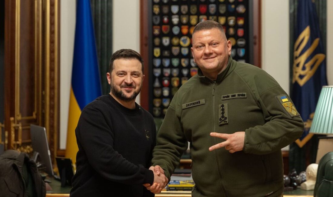 UKRAYNA GENELKURMAY BAŞKANI VALERİİ ZALUZHNYİ GÖREVDEN ALINDI