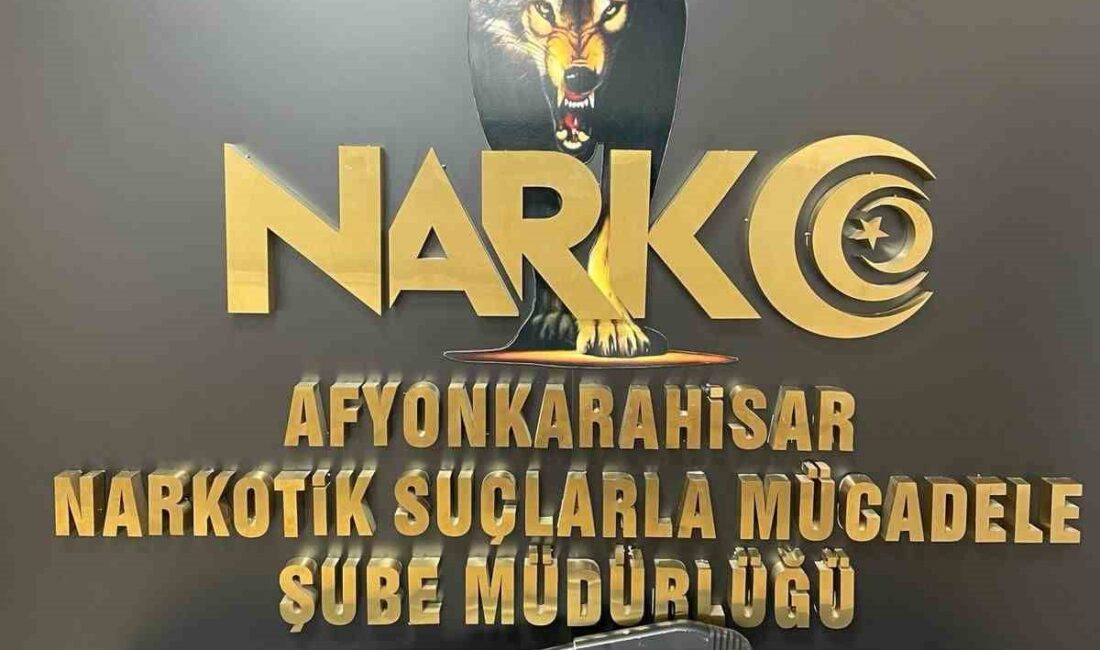 Afyonkarahisar’da polis tarafından durdurulan bir araçta yapılan aramada hassas terazi