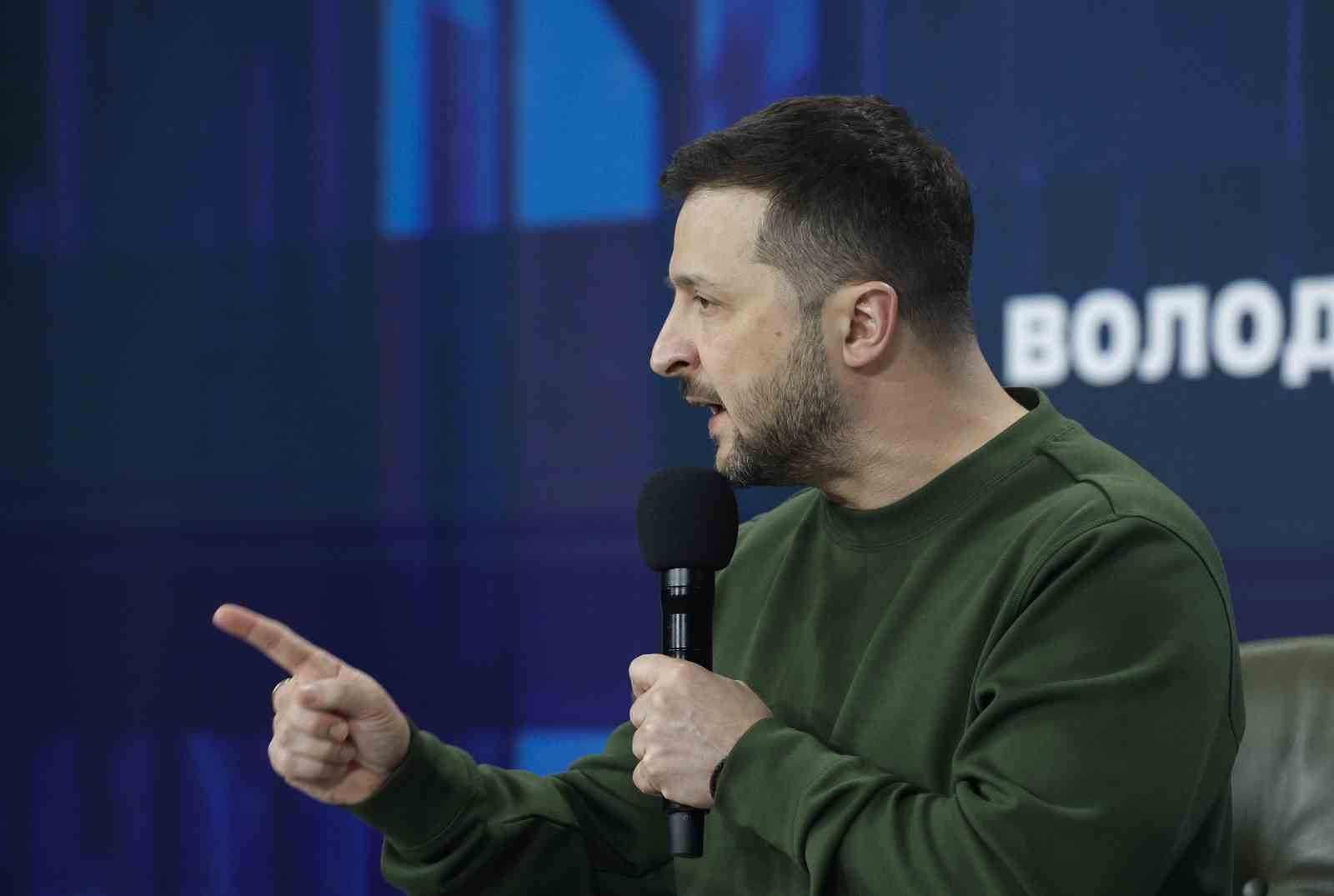Ukrayna Devlet Başkanı Vladimir Zelenskiy, Rusya’nın mayıs sonu ya da