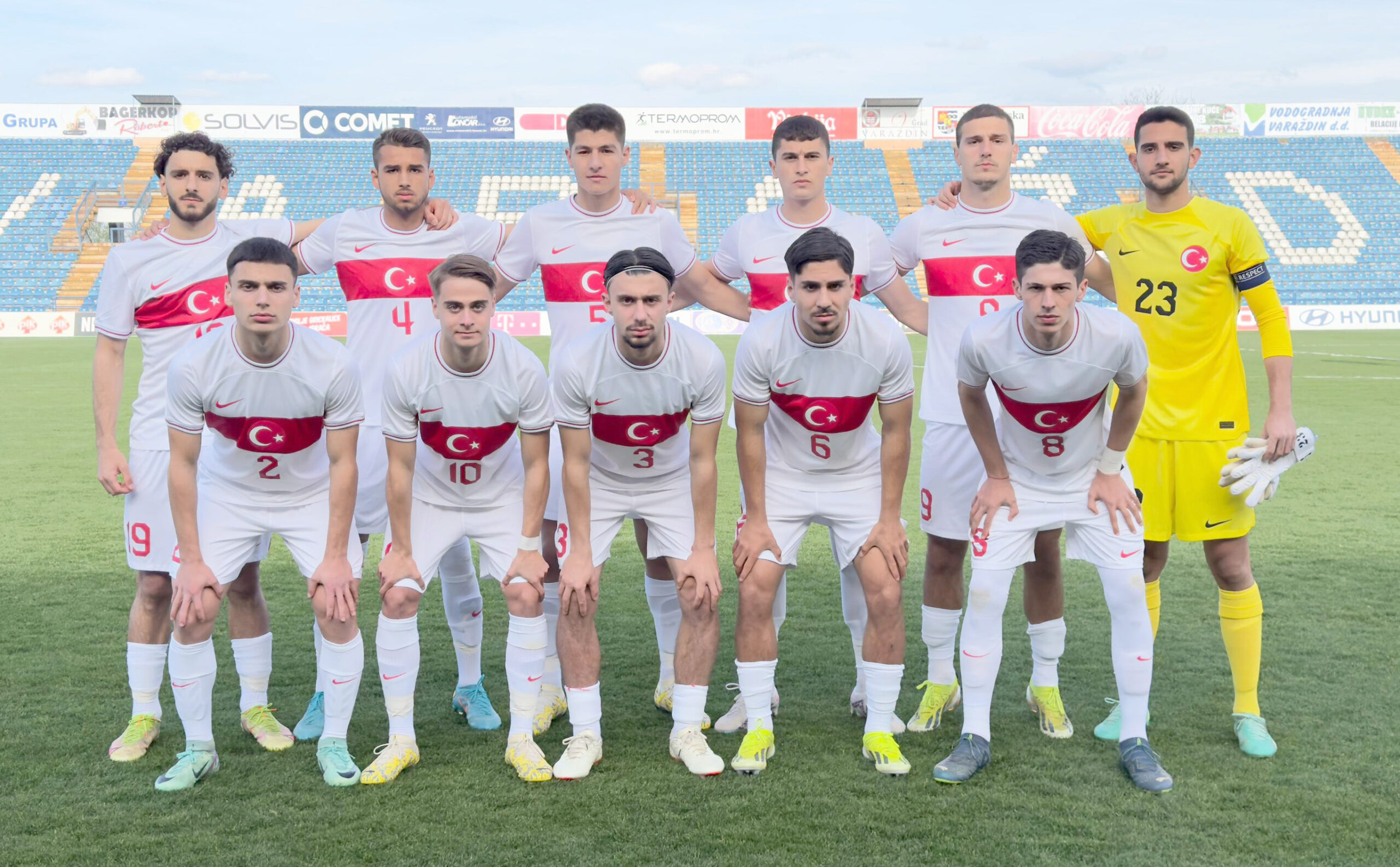 Hırvatistan’ı 2-1 yenen Türkiye U19 Millî Takımı Avrupa Şampiyonası’na katılmayı