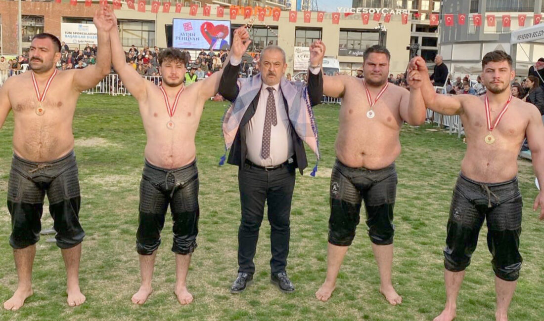 Pamukkale Belediyesporlu pehlivanlar geçen yıl aldıkları madalyalarla dikkat çekmesiyle 2024