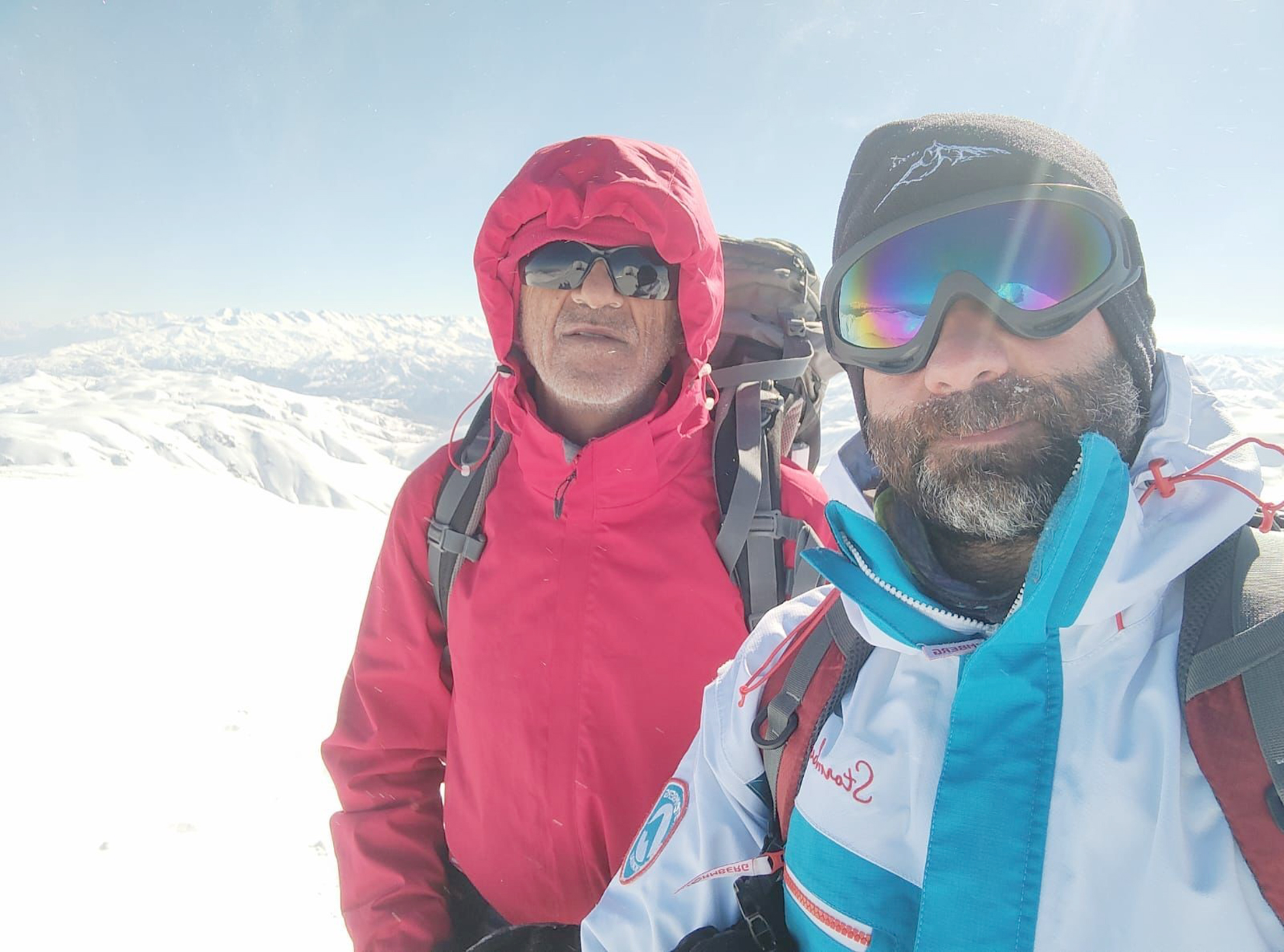 Tunceli Gençlik Hizmetleri Spor Kulübü üyesi dağcılar, 6 Şubat 2023’te