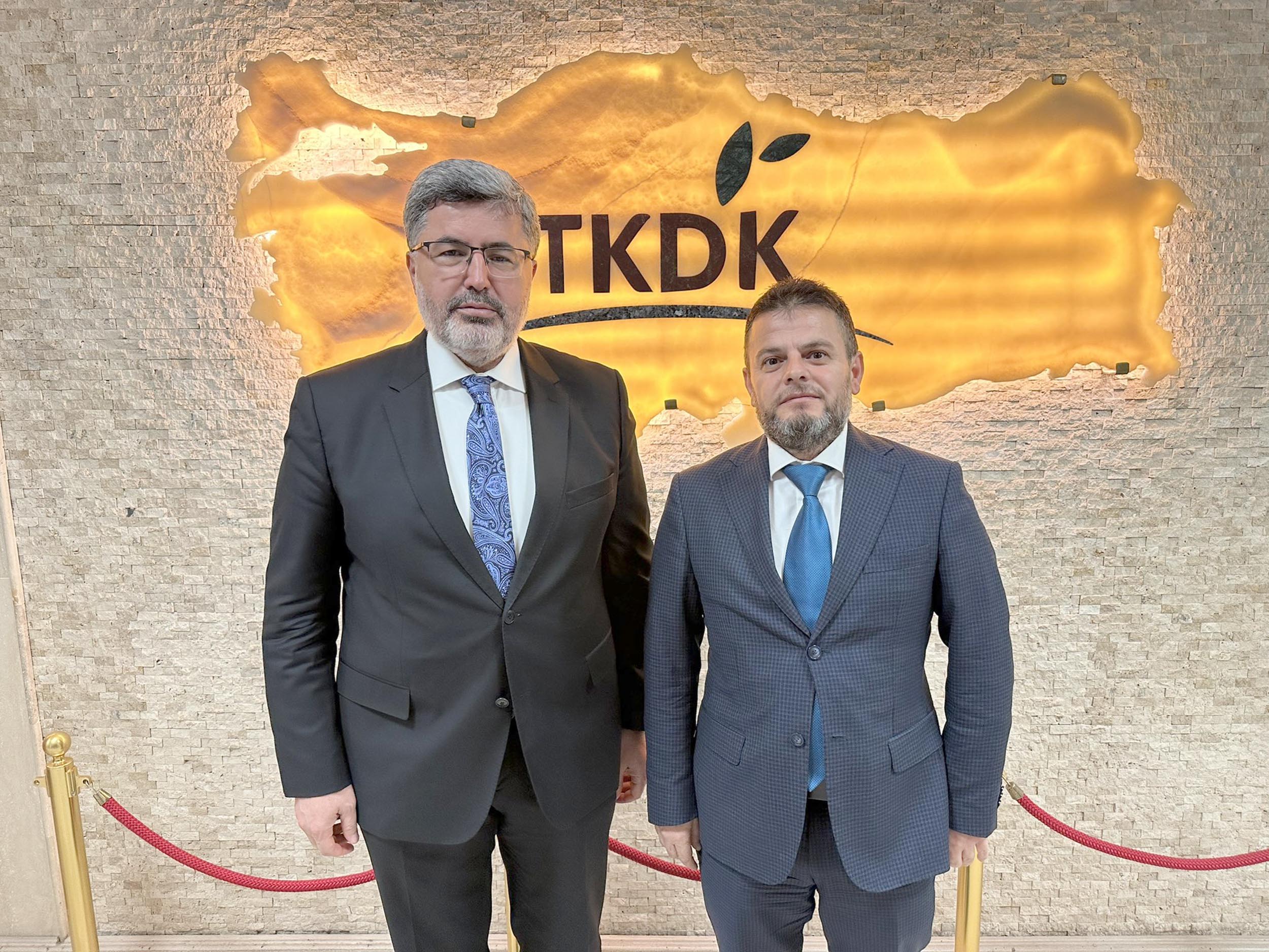 TKDK İl Koordinatörü Zülgari Özdemir’i ziyaret eden AK Parti Afyonkarahisar