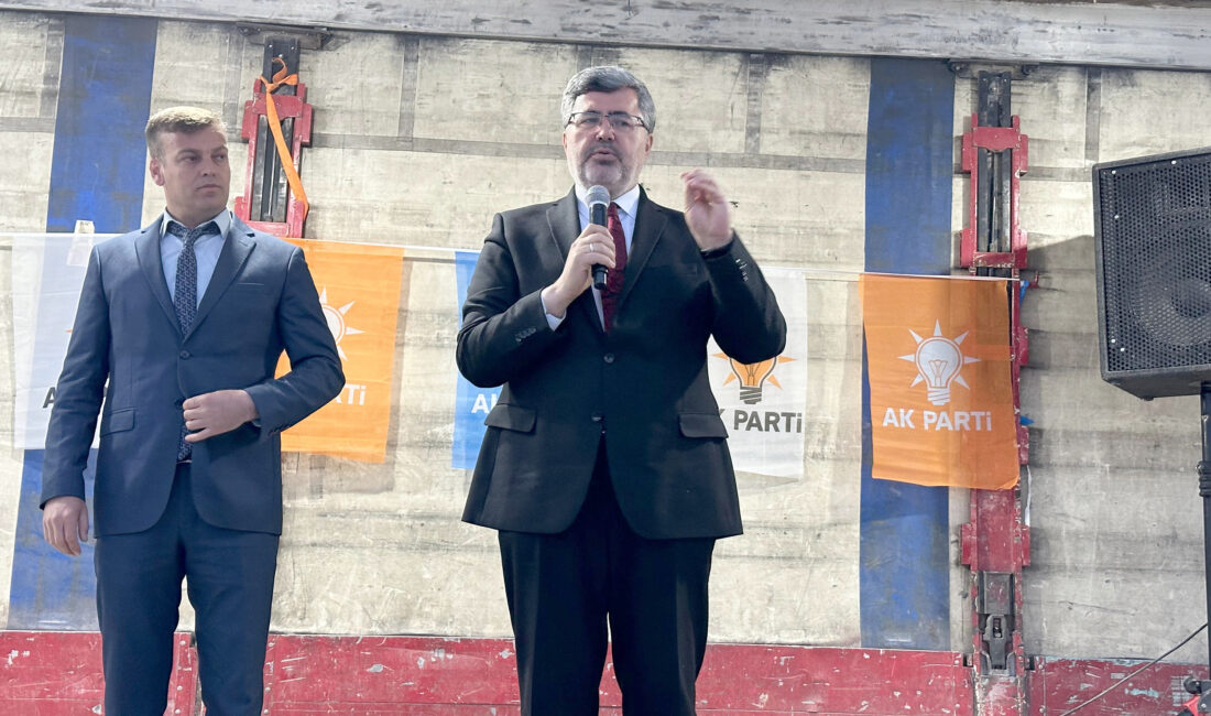 Yerel seçim çalışmaları kapsamında çalışmalar yapan AK Parti Afyonkarahisar Milletvekili
