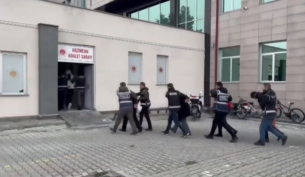 Erzincan Cumhuriyet Başsavcılığı ve Emniyet Genel Müdürlüğü KOM Başkanlığı koordinesinde,
