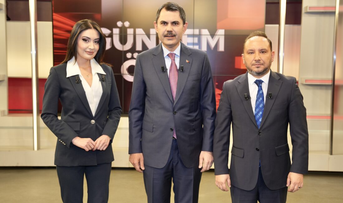  İstanbul Büyükşehir Belediye Başkan Adayı Murat Kurum, Beyaz TV’deki Gündem