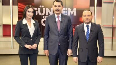  İstanbul Büyükşehir Belediye Başkan Adayı Murat Kurum, Beyaz TV’deki Gündem