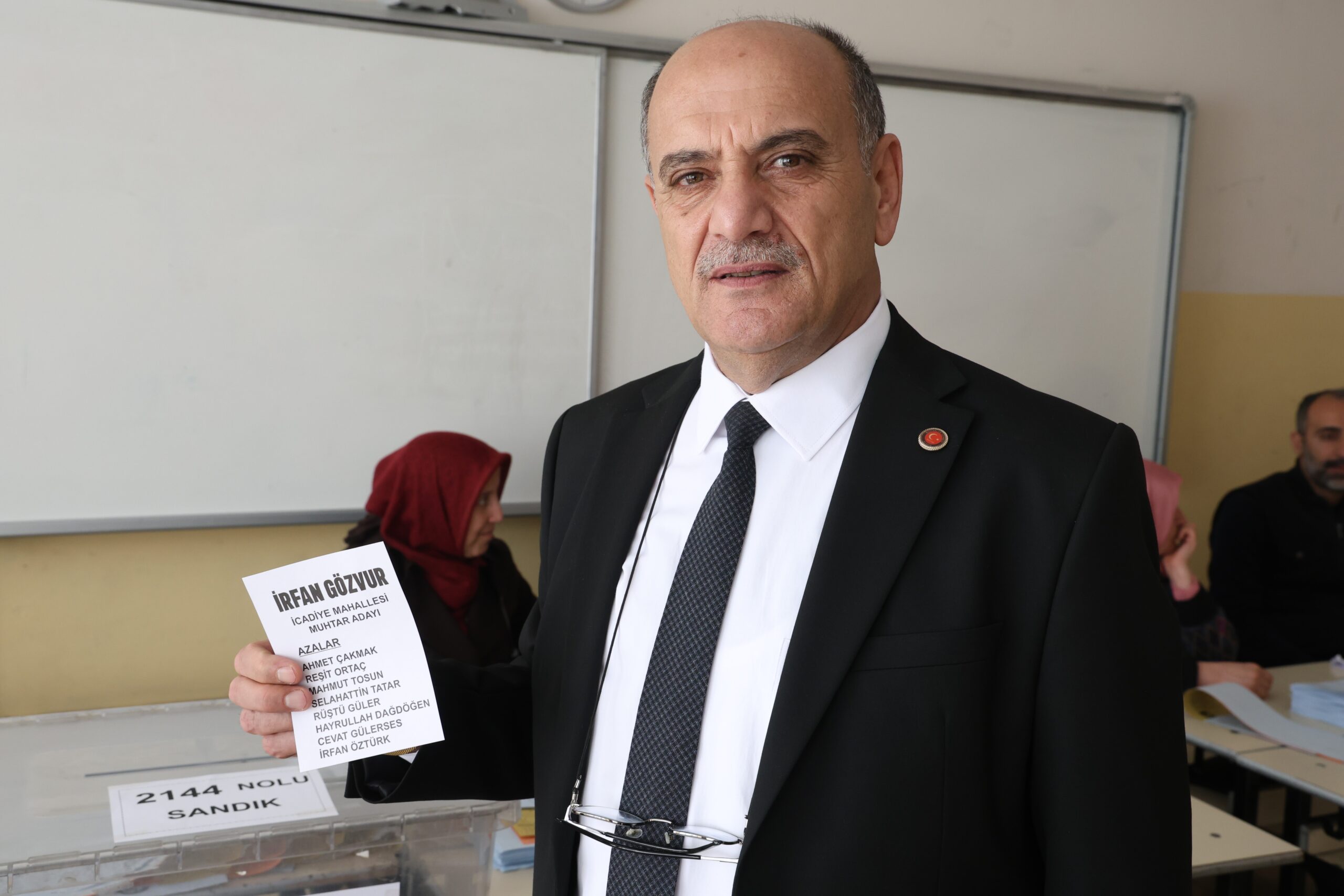 Elazığ’da Mahalli İdareler Genel Seçimleri için oy kullanımı sabah saat