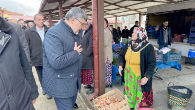 Afyonkarahisar’ın ilçelerinde ve beldelerinde temaslarda bulunan AK Parti Afyonkarahisar Milletvekili