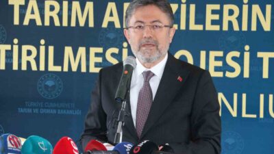 Tarım ve Orman Bakanı İbrahim Yumaklı, tahıl ambarı olarak adlandırılan