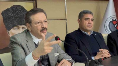 Türkiye Odalar ve Borsalar Birliği Başkanı Rifat Hisarcıklıoğlu, Düzce Ticaret