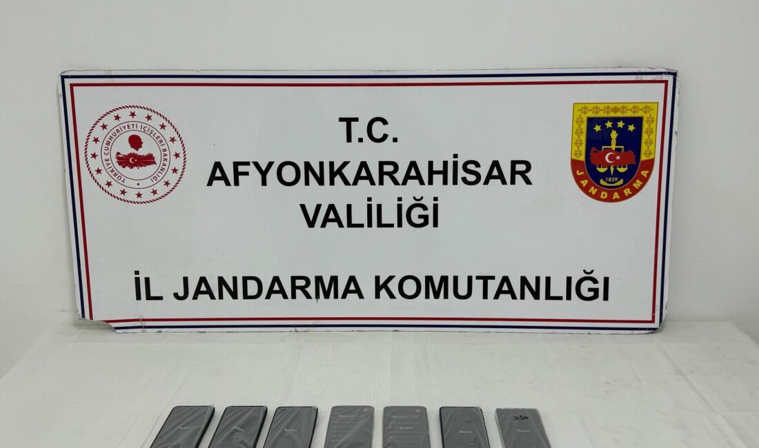Afyonkarahisar’a bağlı Susuz beldesinde İl Jandarma Komutanlığı ekipleri İ.Y. isimli