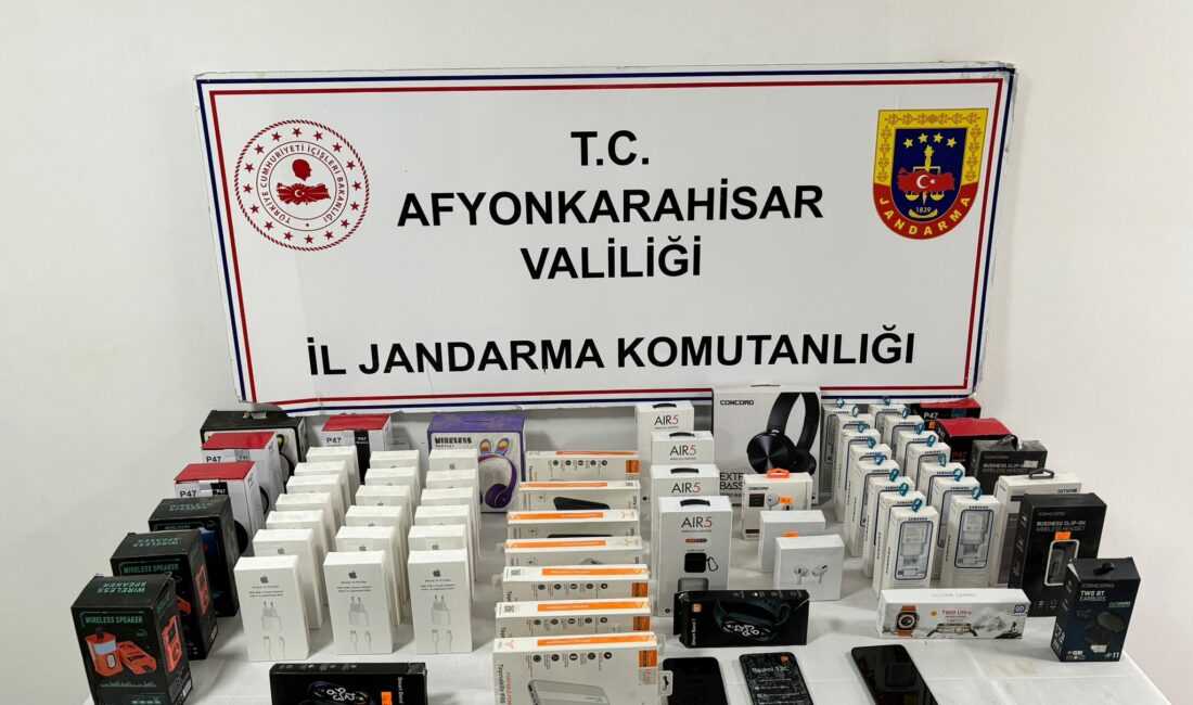 Afyonkarahisar’ın Çayırbağ beldesinde jandarma ekipleri yaptıkları çalışmada çok sayıda kaçak