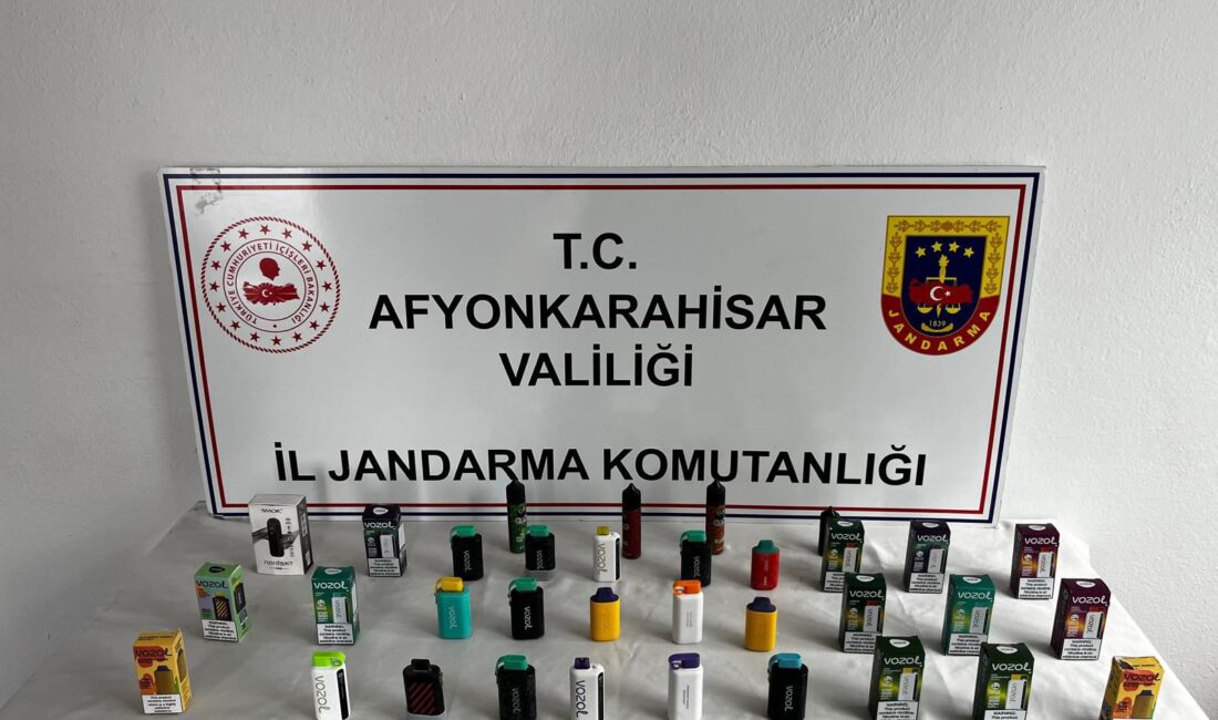 Afyonkarahisar İl Jandarma Komutanlığınca, H.K. isimli şahsın Bolvadin ilçesinde elektronik