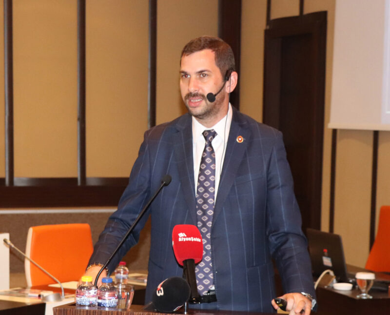 Yerel seçim çalışmaları kapsamında İYİ Parti Afyonkarahisar Belediye Başkan Adayı