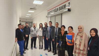 İl Sağlık Müdürlüğü yetkilileri tarafından yapılan ziyaretlerde yoğun bakım ünitelerinin