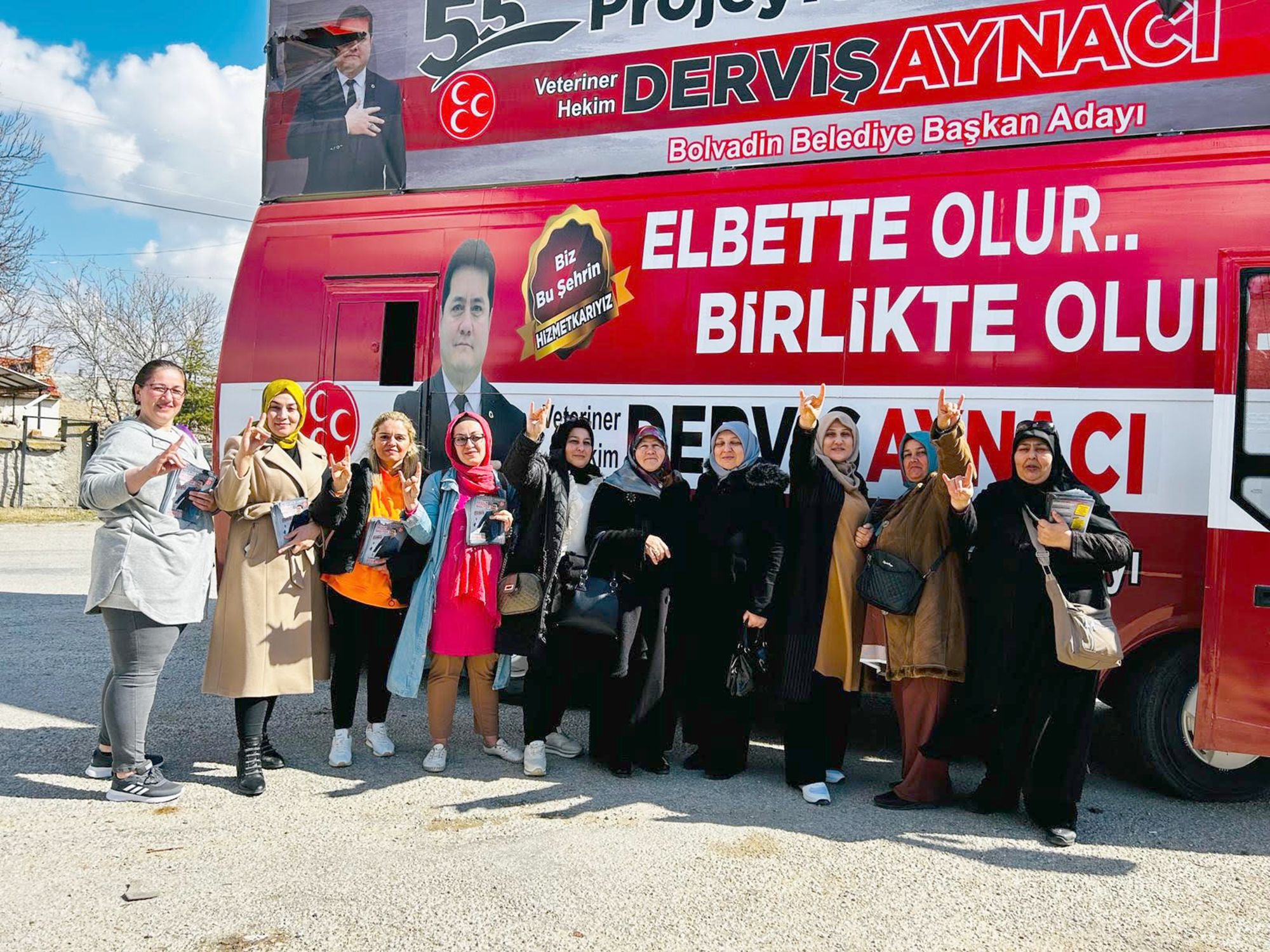 Milliyetçi Hareket Partisi (MHP) Bolvadin Kadın Kolları Teşkilatı, 31 Mart