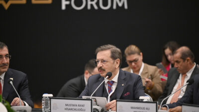 Türkiye Odalar ve Borsalar Birliği (TOBB) Başkanı M. Rifat Hisarcıklıoğlu,