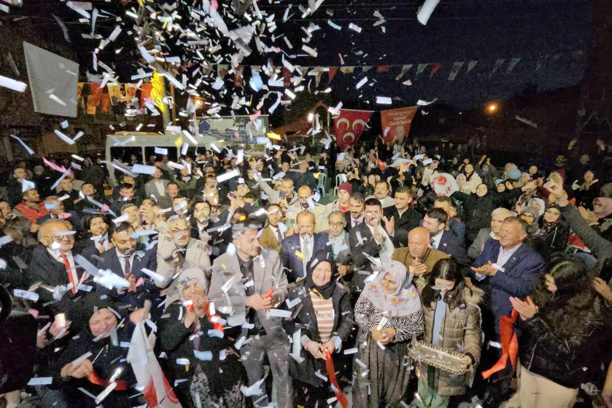Sinanpaşa ilçesine bağlı beldelerin MHP Belediye Başkan adaylarının Seçim Koordinasyon