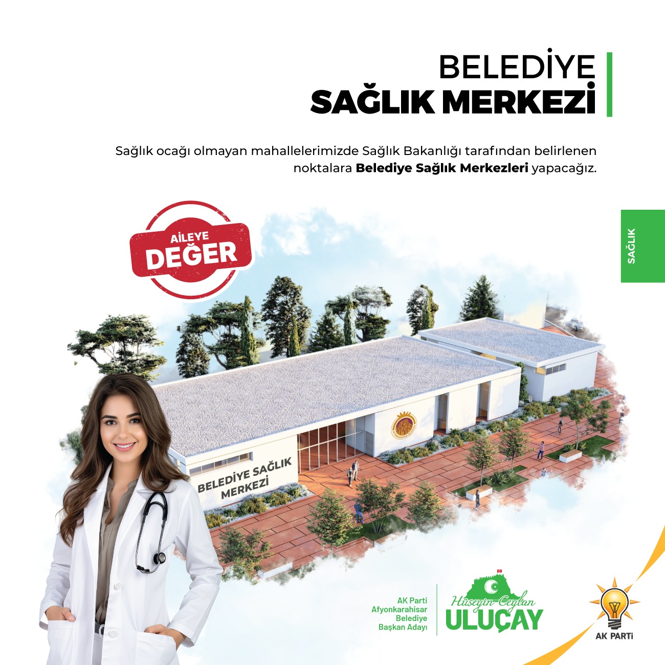 AK Parti Afyonkarahisar Belediye Başkan Adayı Hüseyin Ceylan Uluçay gerçekleştireceği