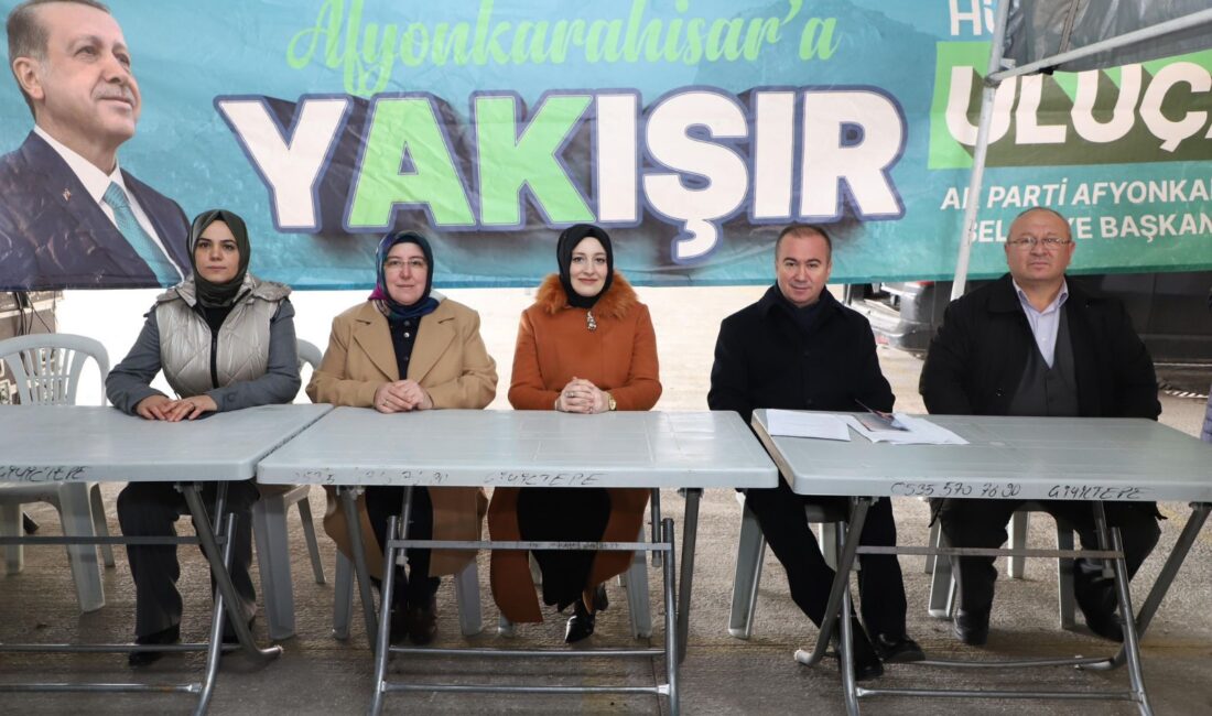 AK Parti Afyonkarahisar Belediye Başkan Adayı Hüseyin Ceylan Uluçay ‘Kadınlarla