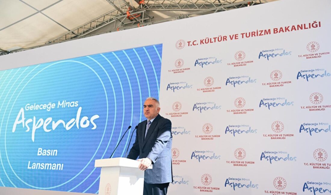 Aspendos Geleceğe Miras Projesi Basın Lansmanı, dünyanın en önemli kültürel