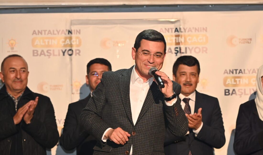 Cumhur İttifakı’nın Antalya Büyükşehir Belediye Başkan adayı Hakan Tütüncü, seçim