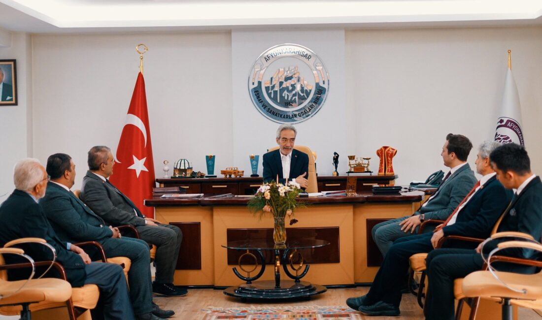 Saadet Partisi Afyonkarahisar Belediye Başkan Adayı Beytullah Karataş, Afyonkarahisar ESOB’u
