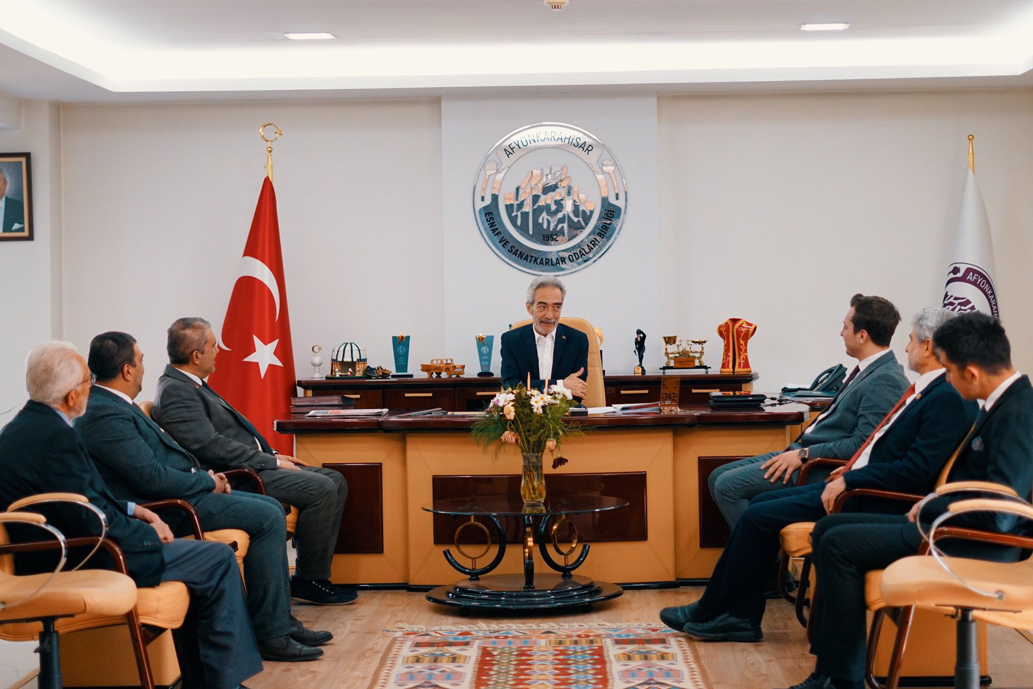 Saadet Partisi Afyonkarahisar Belediye Başkan Adayı Beytullah Karataş, Afyonkarahisar ESOB’u