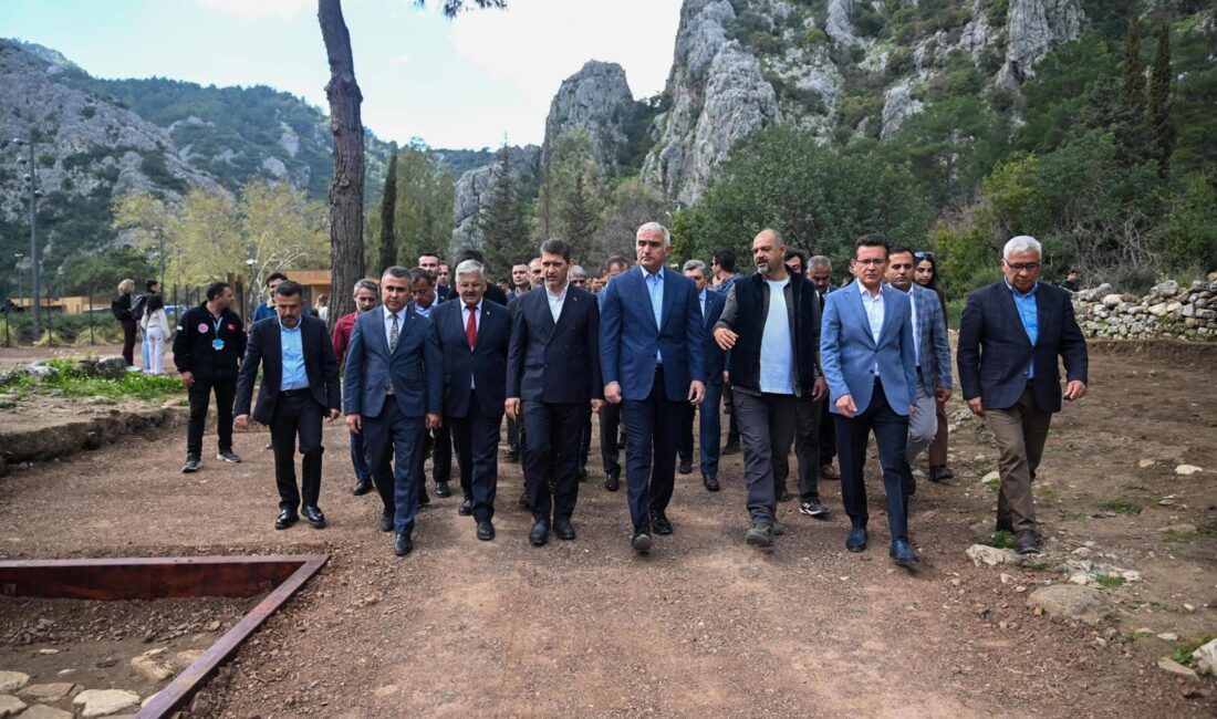 Olympos Antik Kenti Karşılama Merkezi açılışı, Kültür ve Turizm Bakanı