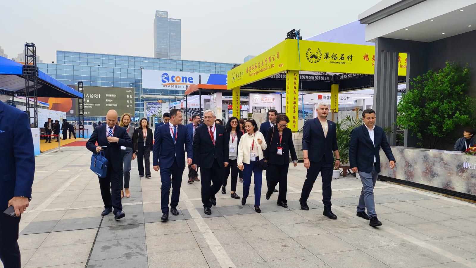 Doğal taş sektörünün en büyük fuarları arasında yer alan Xiamen